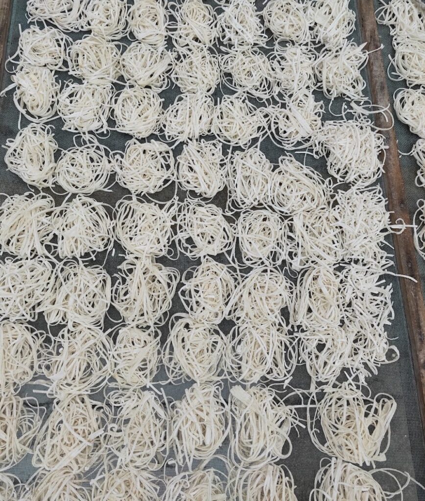 馬祖魚麵,很適合買回去當作伴手禮 。