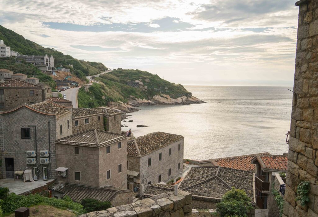 圖: 芹壁是馬祖列島中保存馬祖傳統閩東建築最完整、也最具代表性的地方之一
