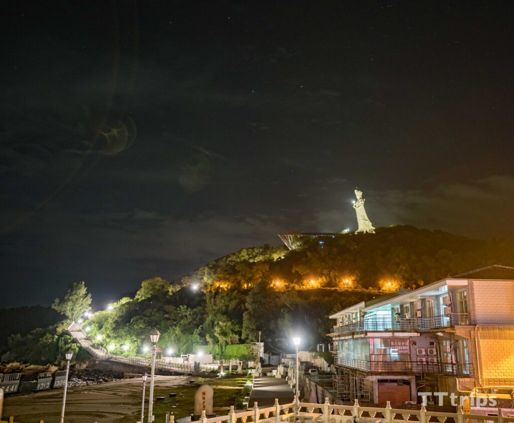 馬祖巨神像代表著馬祖人民對於媽祖信仰的虔誠