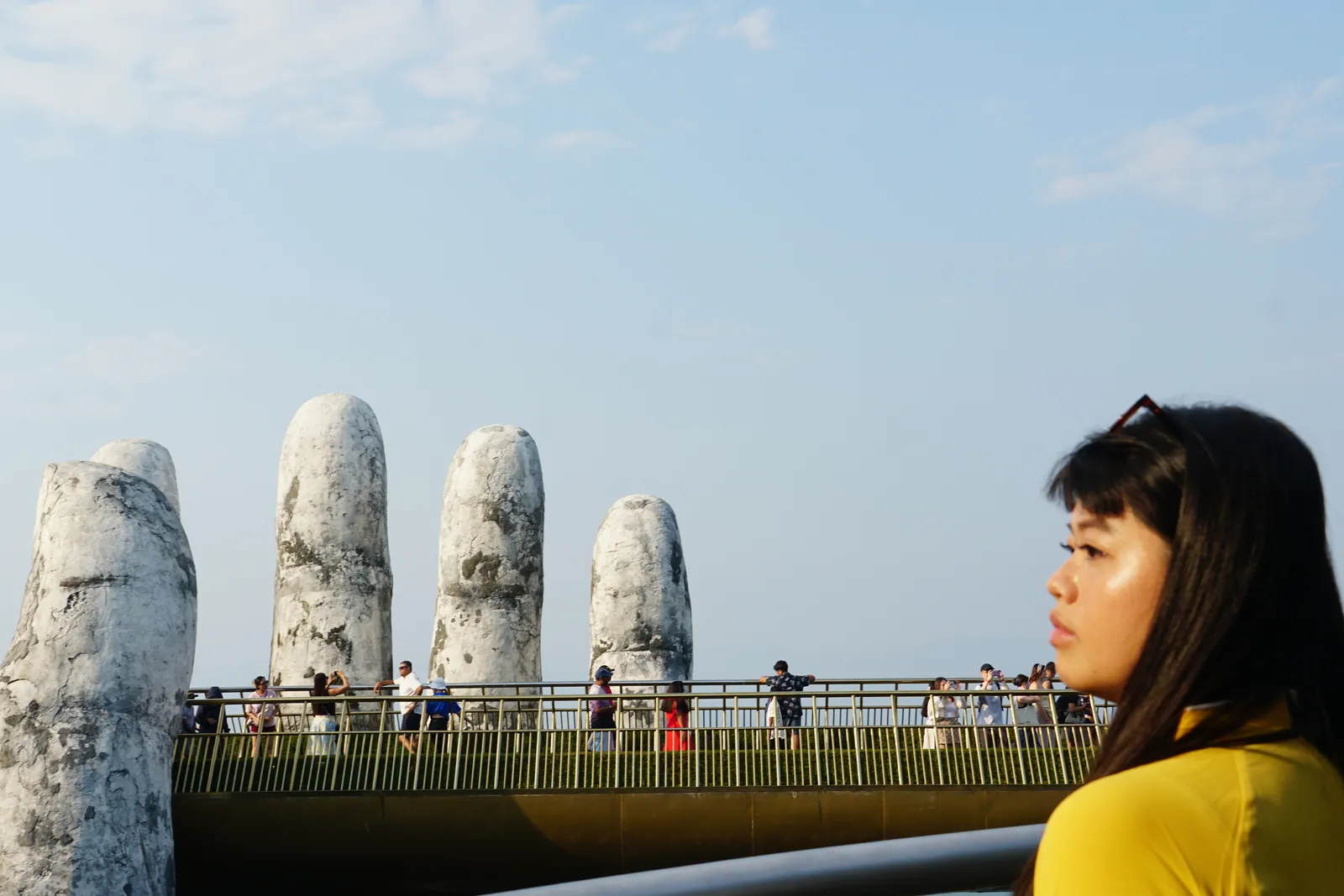 帶長輩與家人一起到峴港巴拿山旅遊