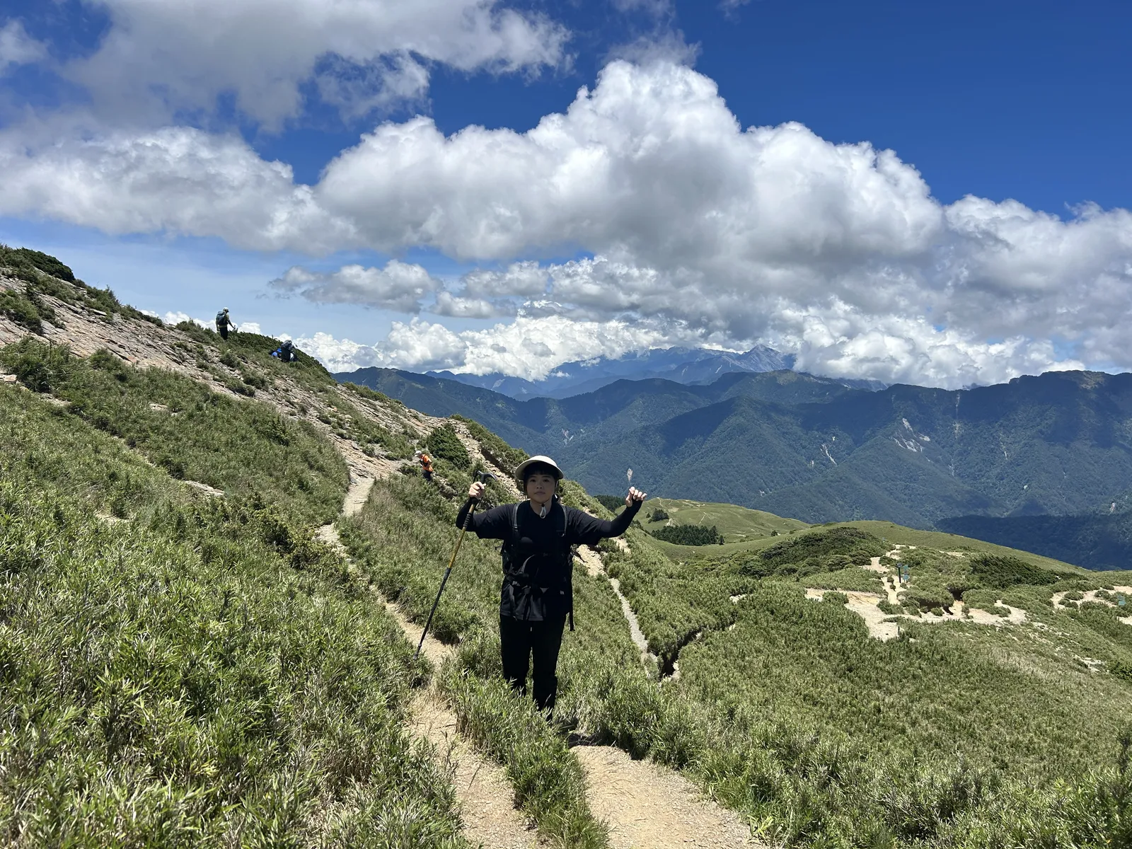 富士山登山前先到合歡山進行高海拔與裝備測試