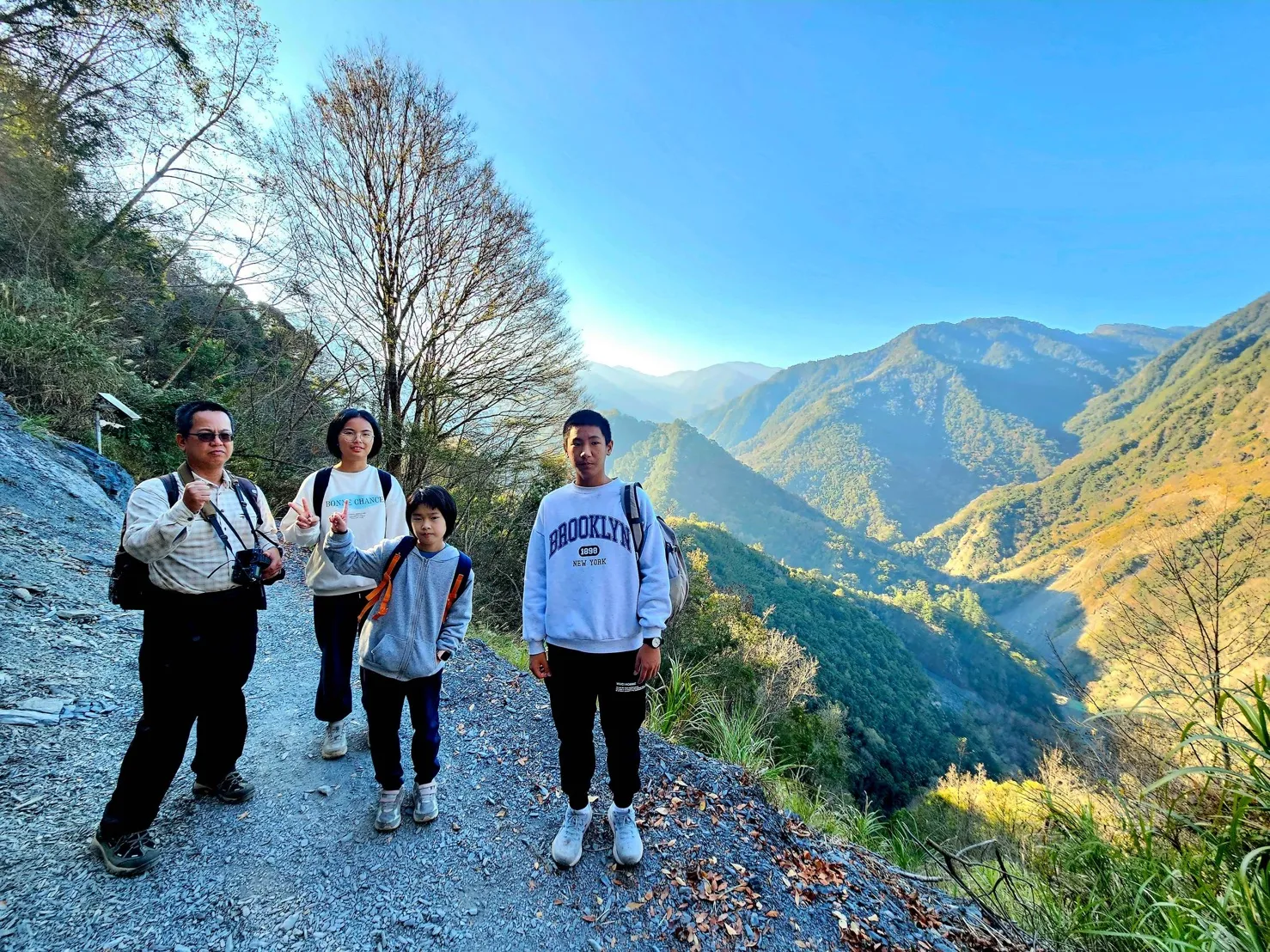 全家大小一起健行司馬庫斯巨木群步道