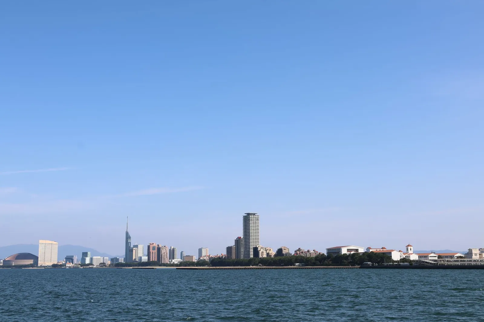 福岡海灣、福岡塔與海濱城市景觀